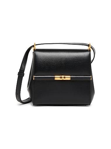 Dolce &amp, Gabbana Сумка через плечо Marlene City из натуральной кожи с регулируемым ремнем и поворотной застежкой 11025509