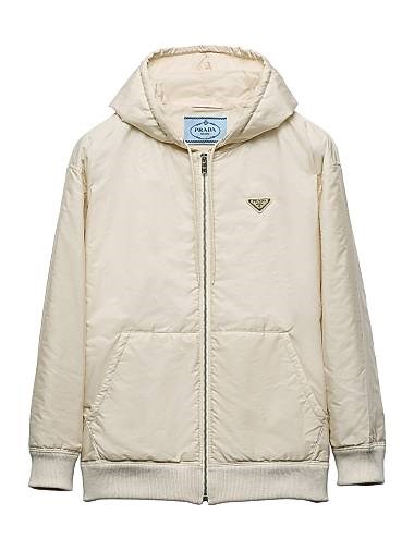 Prada Lightweight Hooded Nylon Blouson Jacket 11020715
