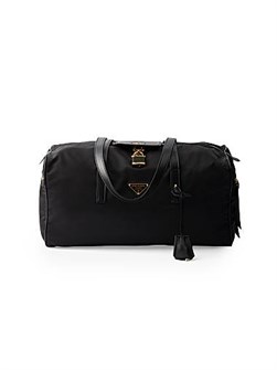 Prada Большая дизайнерская сумка с верхней ручкой из Re-Nylon с замком, выполненная из 100% переработанного полиамида 11031029