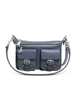 Aimee Kestenberg Кожаная мини-сумка на плечо с несколькими карманами и регулируемым ремнем 11016054