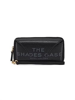 Marc Jacobs Чехол для очков из кожи с четырьмя слотами для карт, съемной ручкой и магнитной застёжкой 11008159