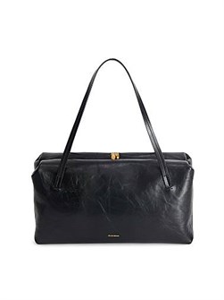 Jil Sander Сумка из натуральной кожи Medium Goji Pillow с верхними ручками и замком Kiss-lock 11024603