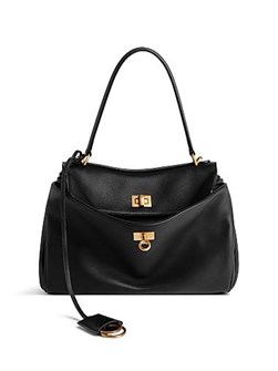 Balenciaga Женская сумка Rodeo из телячьей кожи: съемный плечевой ремень и множество карманов 11017256