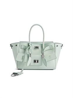 Balenciaga Мини-сумка Carry All из гладкой телячьей кожи с двумя ручками и регулируемым ремешком 11008702