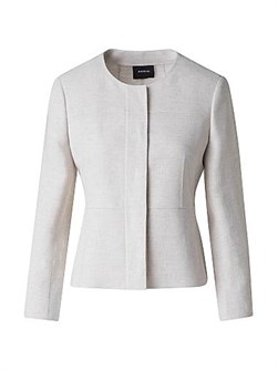 Akris Tina Twisted Linen Jacket 11027522