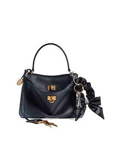 Balenciaga Сумка Rodeo Mini с ручкой и украшениями, гладкая телячья кожа, 23 x 17 x 10 см 11016139