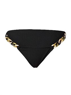 Классические бикини Shoshanna с цепочной отделкой по бокам, 92% нейлона, 8% спандекса 11026492