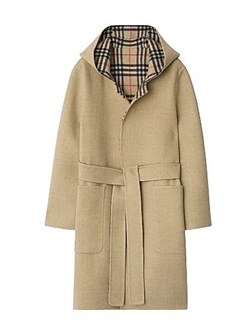 Burberry Hampshire Wool Belted Coat 11012391