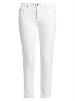 Mother Джинсы-скейтеры The Weekender Totally Innocent с высоким поясом и слегка расклешёнными штанинами 11028654