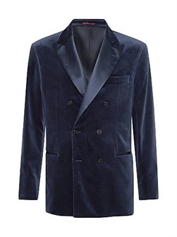 Brunello Cucinelli Тиксовый пиджак с одной пуговицей из хлопкового и шелкового бархата, 62% хлопок, 38% шелк 11015662