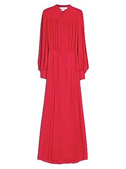 Платье из джерси Valentino Garavani с застёжкой на кнопки и 100% шёлком, произведено в Италии 11028640