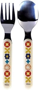ZAK Designs Детский набор столовых приборов Small World: 2 предмета, 14 см, из нержавеющей стали, с удобными ручками 11084505