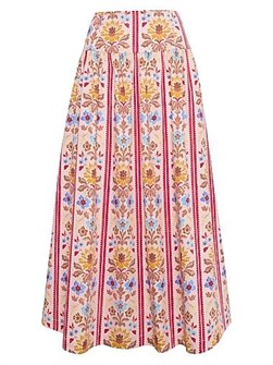 Hill House Home Макси-юбка Kate из 100% хлопка, размер XS, лёгкий уход 11015399