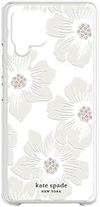 Kate Spade New York Прозрачный легкий и ударопрочный чехол для Samsung Galaxy A42 5G с цветочным узором мальвы 11062225