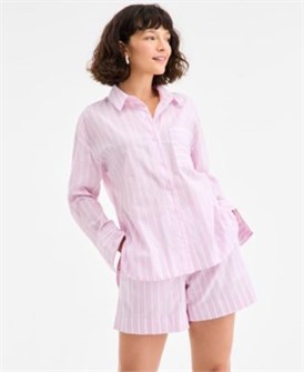 Женский лонгслив в полоску On 34th из 100% хлопка, эксклюзивно в Macy',s 11027358