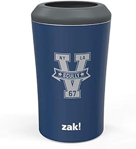 ZAK Designs Кулер для напитков из нержавеющей стали Vin Scully, 4 в 1, 12 унций 11095956