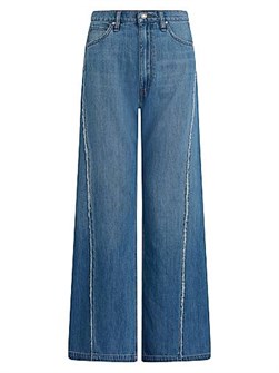 Hudson Jeans Джинсы Jodie с высокой талией и широкими штанинами из итальянского денима, 100% хлопка 11009709