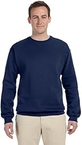 Толстовка Jerzees из флиса NuBlend с ребристым поясом, 50% хлопок, 50% полиэстер, размеры S-4XL 10022609