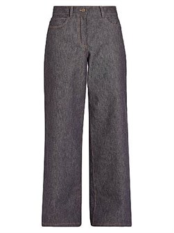 Прямые джинсы Hammer из растянутого денима Courreges с 5 карманами, производство Италия 11023739