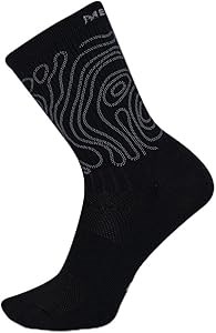 Беговые носки Merrell для пересечённой местности с отражающим эффектом, чёрные, мужской размер 9-12 / женский размер 10-13 11057865