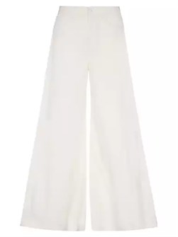 Штаны Willow от 7 For All Mankind из смеси хлопка и льна с завышенной талией, пятью карманами и машинной стиркой 10043103