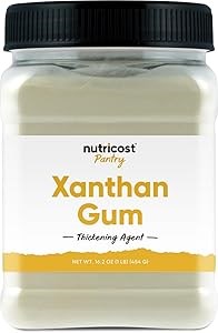 Nutricost Органическая ксантановая камедь, 454 г, без глютена, без ГМО, веганская 11047502