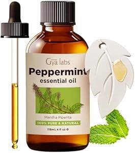 Gya Labs Набор эфирных масел апельсина для диффузора и ухода за кожей - 118 мл - 100% натуральное масло для массажа с ароматизационным камнем 11090794