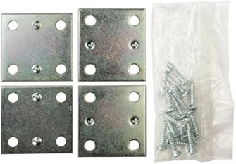 Stanley Заплатка для соединений с винтами, размером 38 мм x 35 мм, идеальная для монтажа и ремонта 11086896