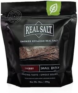 Redmond Копченая морская соль, 397 г, без искусственных добавок, изготовлена из нерафинированной соли 11071635