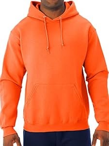 Худи Jerzees из хлопково-полиэстеровой смеси в оранжевом цвете, размер X-Large 10022622