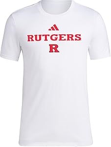 Подростковая футболка adidas NCAA Fresh с логотипами NC State для поклонников Wolfpack из 100% хлопка 11043853