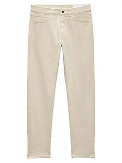 Джинсы Fit 2 Aero Stretch Slim-Fit от Rag &amp, Bone с пятью карманами, хлопок 91%, классическая посадка 11009409