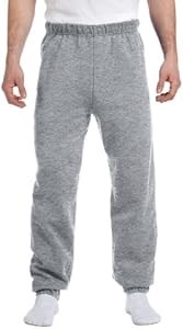 Спортивные штаны Jerzees Super Sweats 9.5 oz из хлопка и полиэстера, цвет Оксфорд, размер 2XL 10022606
