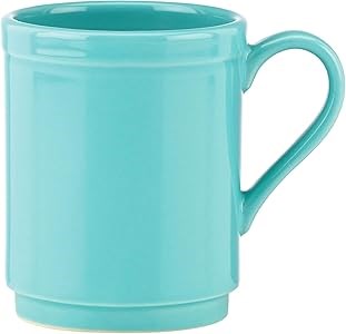 Kate Spade New York Керамическая кружка с волнистым краем All in Good Taste, бирюзовая 11055751