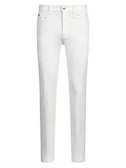 Стильные летние джинсы Slim-Fit Boss Delaware из удобного стрейч-денима 11012018