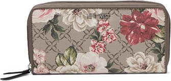 Nine West Женский кошелек на молнии Zuri SLG с цветочным принтом, пятью карманами для кредитных карт и внутренним отделением 11103061