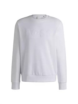 Легкий и удобный хлопковый лонгслив Boss с логотипом, стандартная посадка 10043206