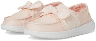 Детские туфли Hey Dude Girls Wendy Bow Prints с эластичными шнурками и EVA-подошвой для повседневной носки 11088924