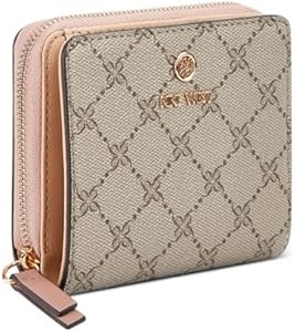 Nine West Компактный бумажник на молнии из жесткого материала с внутренними карманами для организации 11096121