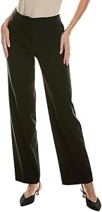 Женские брюки Anne Klein с высокой талией и карманами, 95% полиэстер, 5% спандекс 11081506