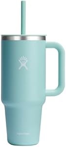 Hydro Flask Путешественный термос 32 унции с двойной изоляцией, из нержавеющей стали, герметичной крышкой и гибкой соломинкой 11041802