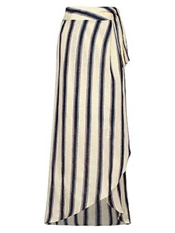 Юбка-обертка Waves Of Destiny из натурального льна с поясом на завязках от Johanna Ortiz 11026458