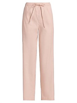 Rag &amp, Bone Пляжные брюки Logan из дышащей льняной смеси с регулируемым поясом и карманами 11009166