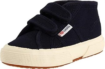 Детские текстильные кроссовки Superga 2754 JVEL Classic с двойной липучкой 11101601