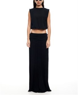 Молодёжный укороченный топ Lioness из вискозы с короткими рукавами для весны и лета 11027089