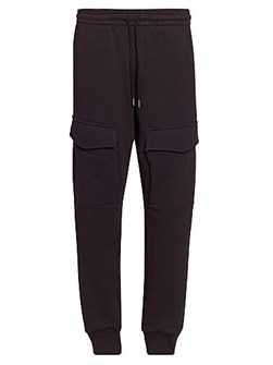 Слим брюки cargo Haflison из хлопкового вельвета с резинкой и карманами от Dries Van Noten 11023228