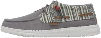 Женские кроссовки Hey Dude Ellie Festival Boulder с кожаной подошвой и удобной шнуровкой 11054037