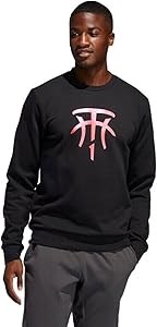 Худи с логотипом Трейси МакГрейди от Adidas, чёрное, 77% хлопка 11088849