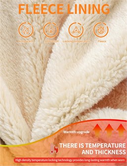 Детский лонгслив Gihuo с шерстяной подкладкой, уютный и теплый, с круглым вырезом, для путешествий и отдыха 10022739