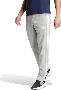 Мужские штаны Adidas Essentials 3-Stripes, комфортные, с эластичным поясом и карманами 11055558